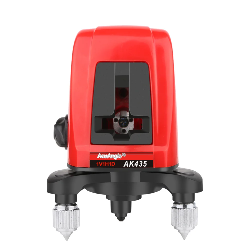 AK435 Laser Leveling Unit Mini Portable Red 3D Laser Level 360 Distance Meter Level Laser Line Measure as Construction Tools