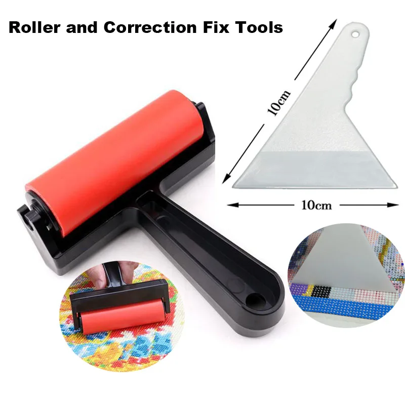 5d Diamond Painting kit Roller with Correction fix Tools Diamond Painting diy Embroidery Accessories Sticking Tightly