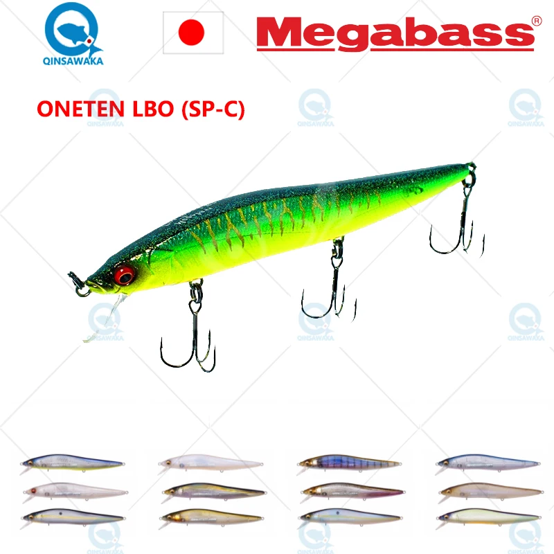 الأصلي محدود اليابان Megabass ONETEN LBO لون خاص 115 مللي متر العائمة باس الصيد إغراء Jerkbait LBO معالجة البحر الديناميكية #1