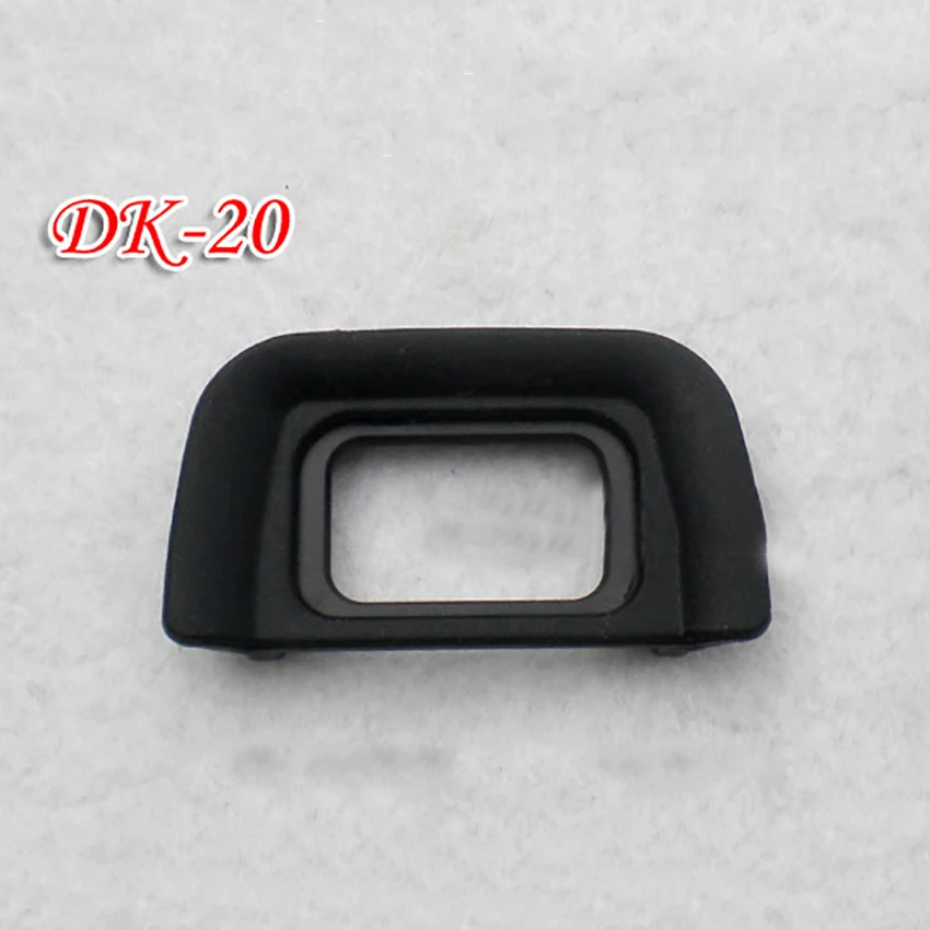 DK-20 المطاط الأسود Eyecup عدسة الكاميرا ، لكاميرا نيكون DSLR D50 D60 D70 D70S D3000 D3100 D5100 D5200