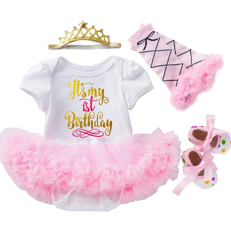 Newborn Baby Girl Clothing for Kids Romper Cotton Long Sleeve Toddler Cartoon Jumpsuit Tutu Dress Costume 2024 Party Costumes