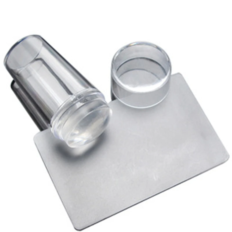 Transparent Silicone Seal Nail Gel Varnishes Printing Plates Seal