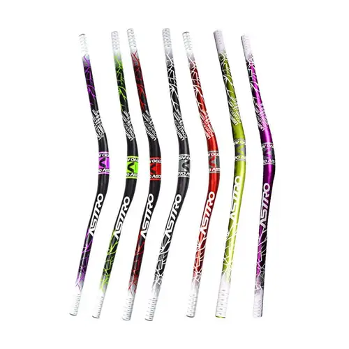 Imagen 1 del producto Manillar de aleación de aluminio para bicicleta de montaña, manillar con forma de Golondrina, 31,8mm x 720mm