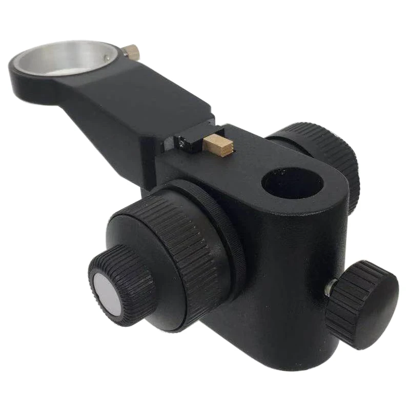 Heavy Diameter DIA 50mm Fine-tuned Adjustable Monocular Gear Zoom Video Microscope Stand Part Holder Support Ring