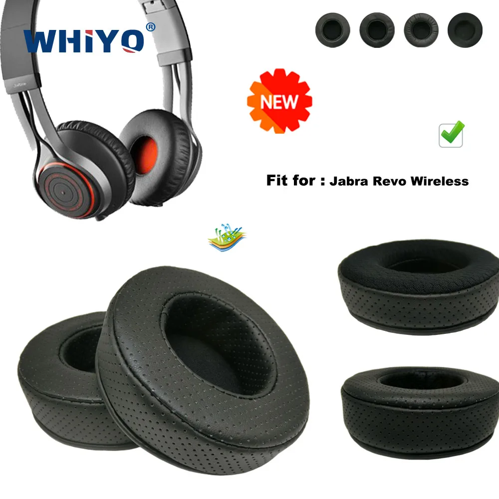 

Новые обновленные Сменные амбушюры для беспроводных наушников Jabra Revo, Кожаная подушка, бархатные амбушюры, Накладка для гарнитуры