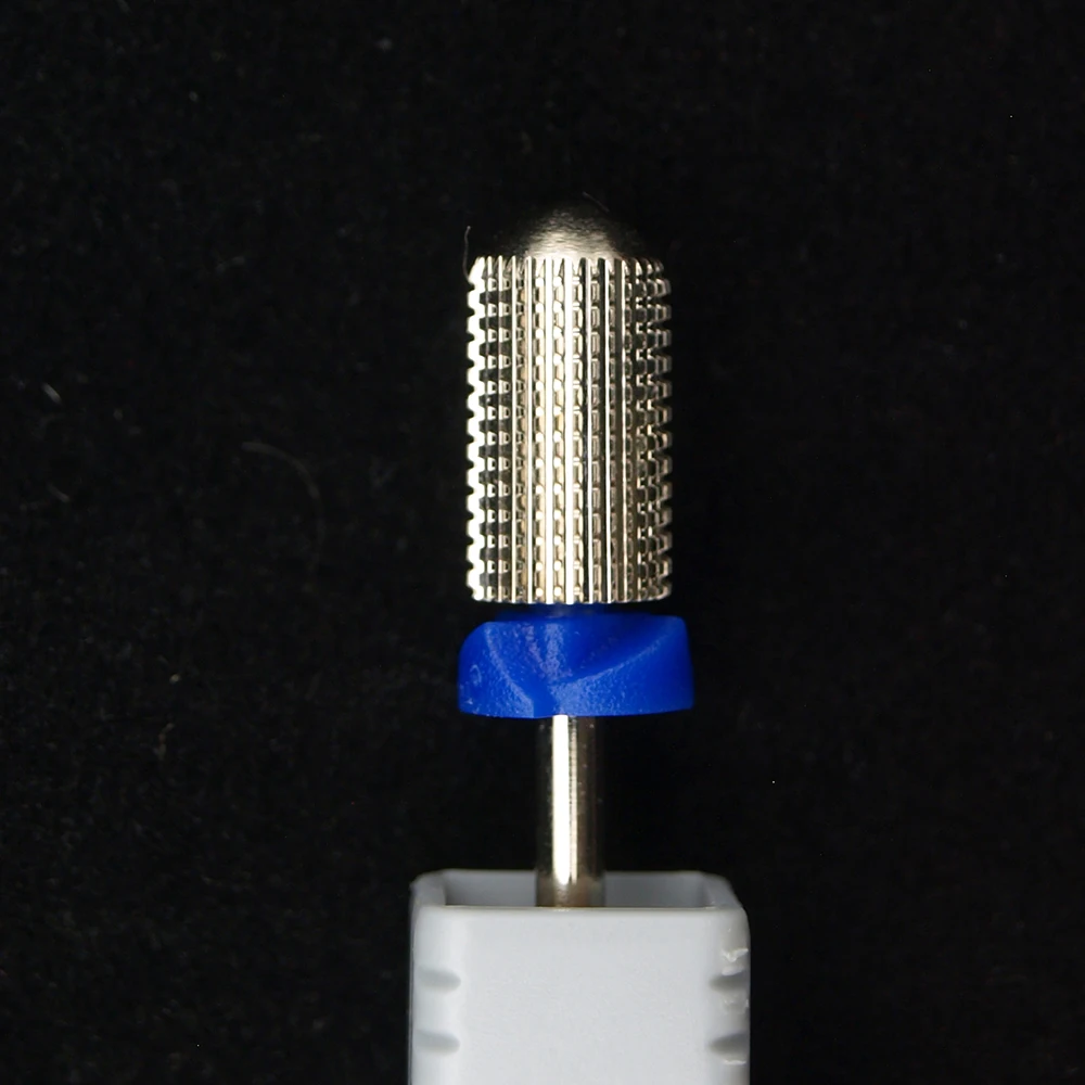Neues Silber 5 in 1! 6,6 mm großer Schaft, runde, glatte Oberseite, Sicherheits-Wolframstahl-Hartmetall-Nagelbohrer, doppelseitig verwendbar – Detail 8