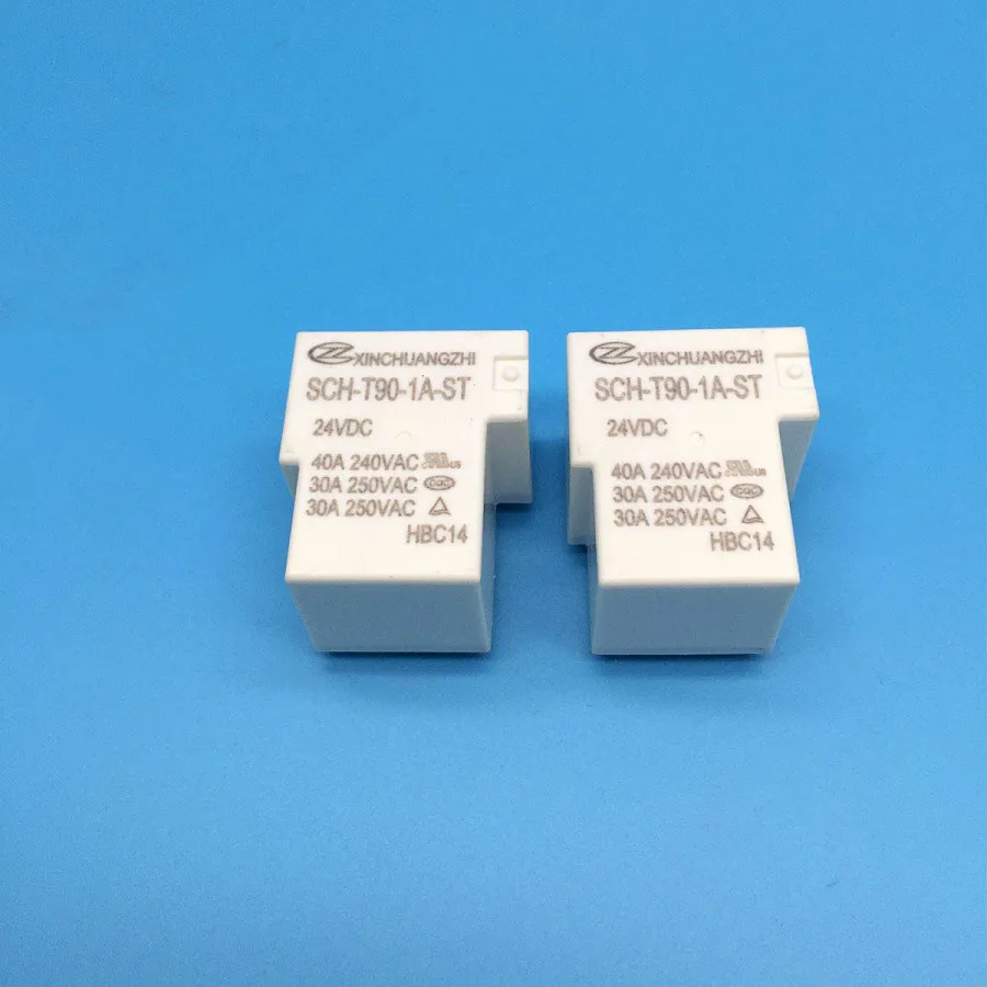 

SCH-T90-1A-ST-24VDC 4pin 40A240VAC relays