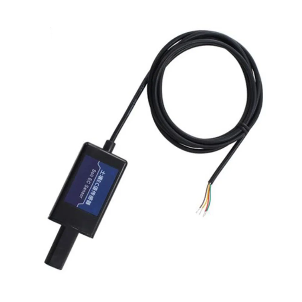 

Taidacent Agricultural Soil EC Value Sensor Probe Soil Electrical Conductivity Meter Transmitter RS485 4-20mA/0-5V/10V Analog