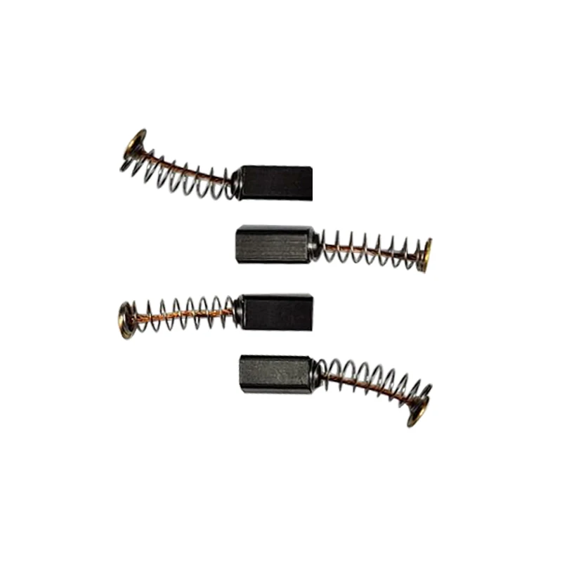 2 PCS Hanging Mill Grinder Carbon Brush 5*5*10mm Electric Motors Graphite Brush For Power Tools Spare Parts Replacement
