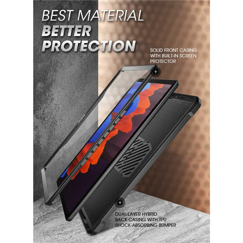 Image 5: SUPCASE UB Pro-Coque intégrale robuste avec protection d'écran intégrée, étui pour Samsung Galaxy Tab A7 10.4 pouces (2020)