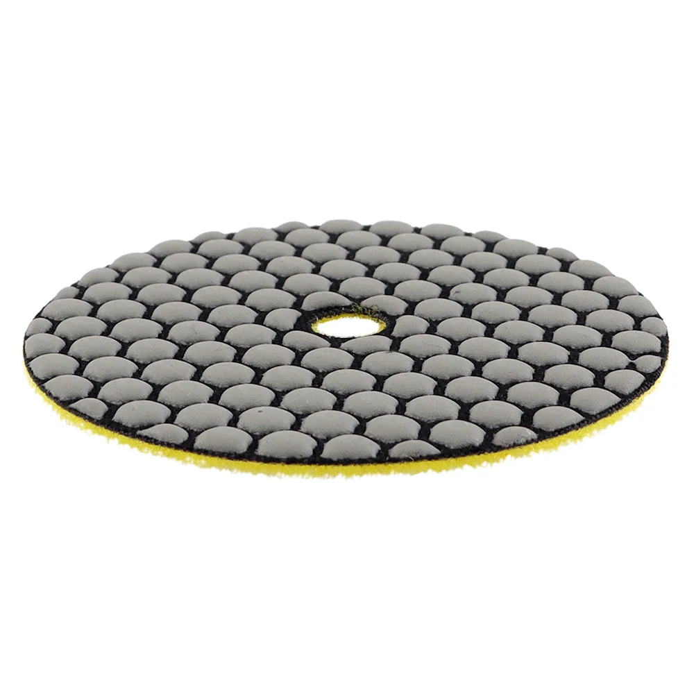 Imagem -05 - Almofada de Polimento a Seco para Pedra de Mármore de Granito Disco de Lixamento de Concreto Sharp Flexível 100 mm Unidades por Conjunto