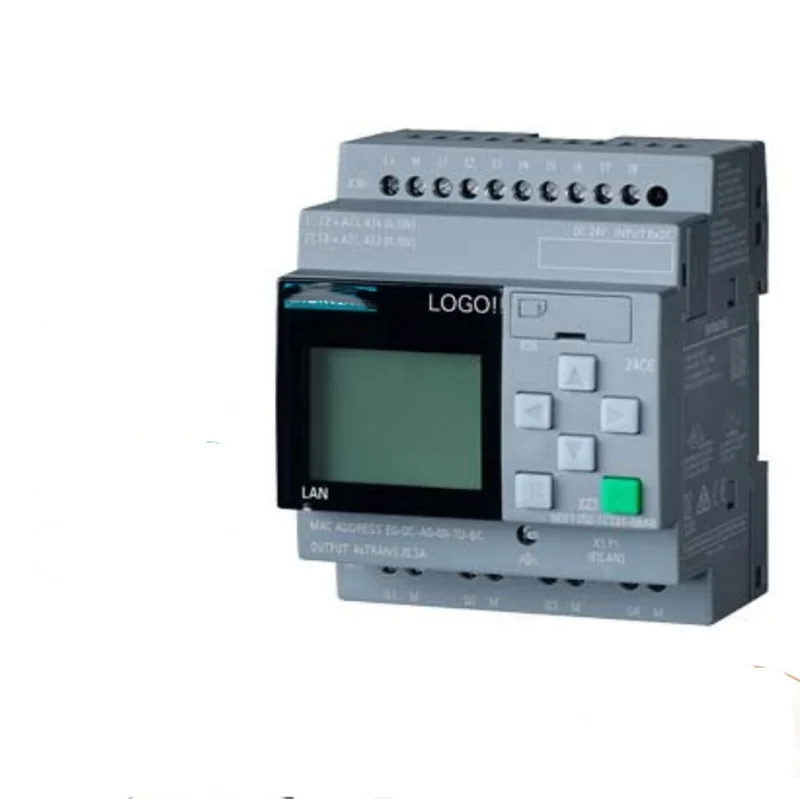 

New Original 6ED1052-1MD08-0BA0 New version (6ED1052-1MD08-0BA1) LOGO 12/24RCE With Display Module 12/24V DC/RELAY 8 DI 4AI PLC