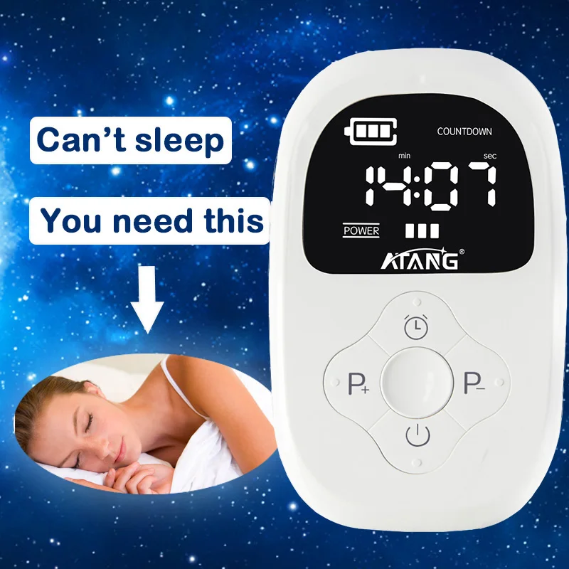 Alpha Stim Sleep Aids CES Insomnia Device Pulse CES machine Medical Depression insomnia Sleep Anxiety Depression