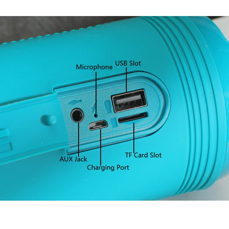 T & g tg617ポータブルスピーカー,ワイヤレス,Bluetooth,3Dサウンドシステム,ステレオサブウーファー,屋外用防水