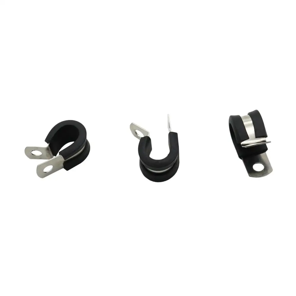 Anti-friction Pipe Fastening Buckle 9.52mm Hose Pipe Securing Clip  Irrigation Water Pipe Hasps Locks Clips Misting System Tube