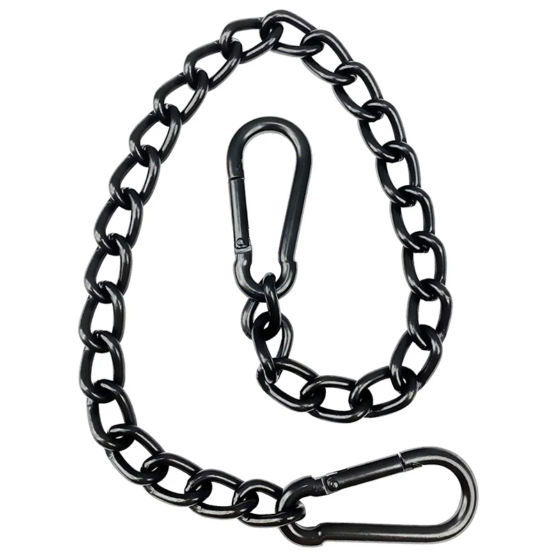 Steel Hanging Chair Chain with 2 Carabiners, Heavy Duty Porch Swing Hammock Chain Kit,for Hammock Swings(66cm)