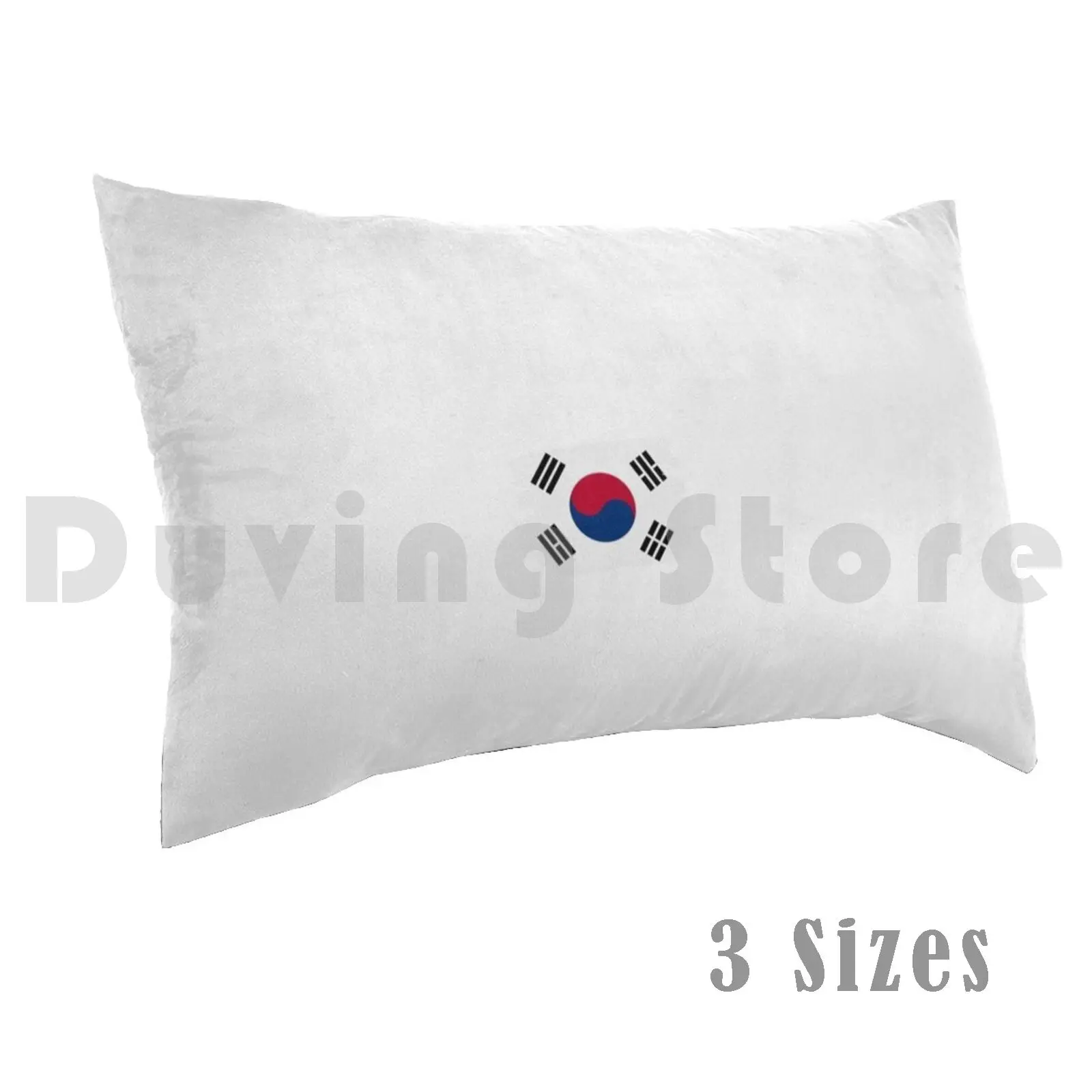 Small South Korea Flag Logo Pillow case Logo Cool Popular Trending Colorful Cute Funny Science