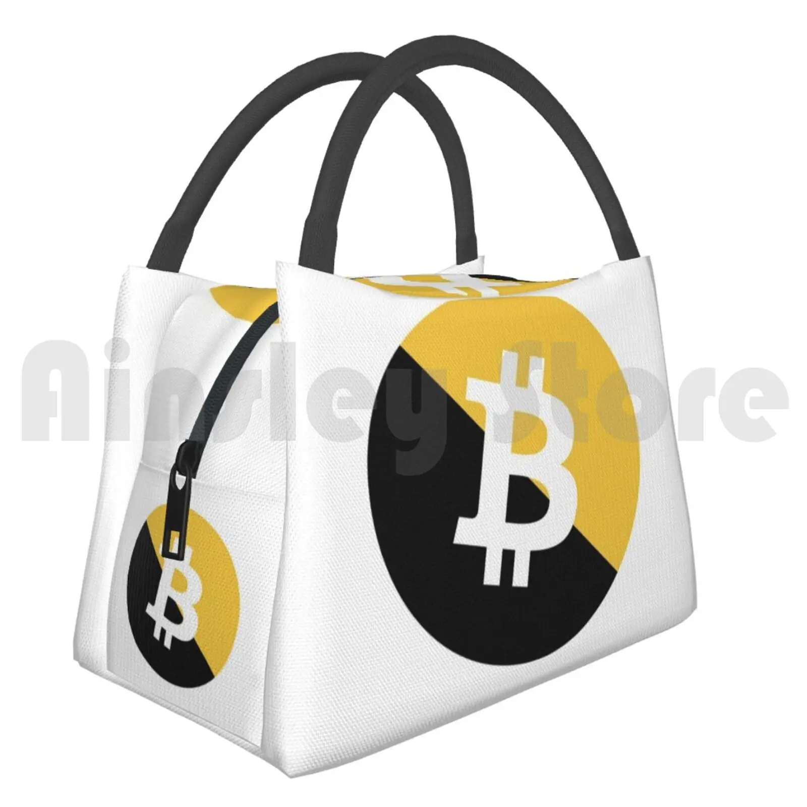 

Cooler Lunch Bag Picnic Bag Crypto Anarchy Capitalism Symbol Border Libertarian Ancap Crypto Cryptocurrency Btc