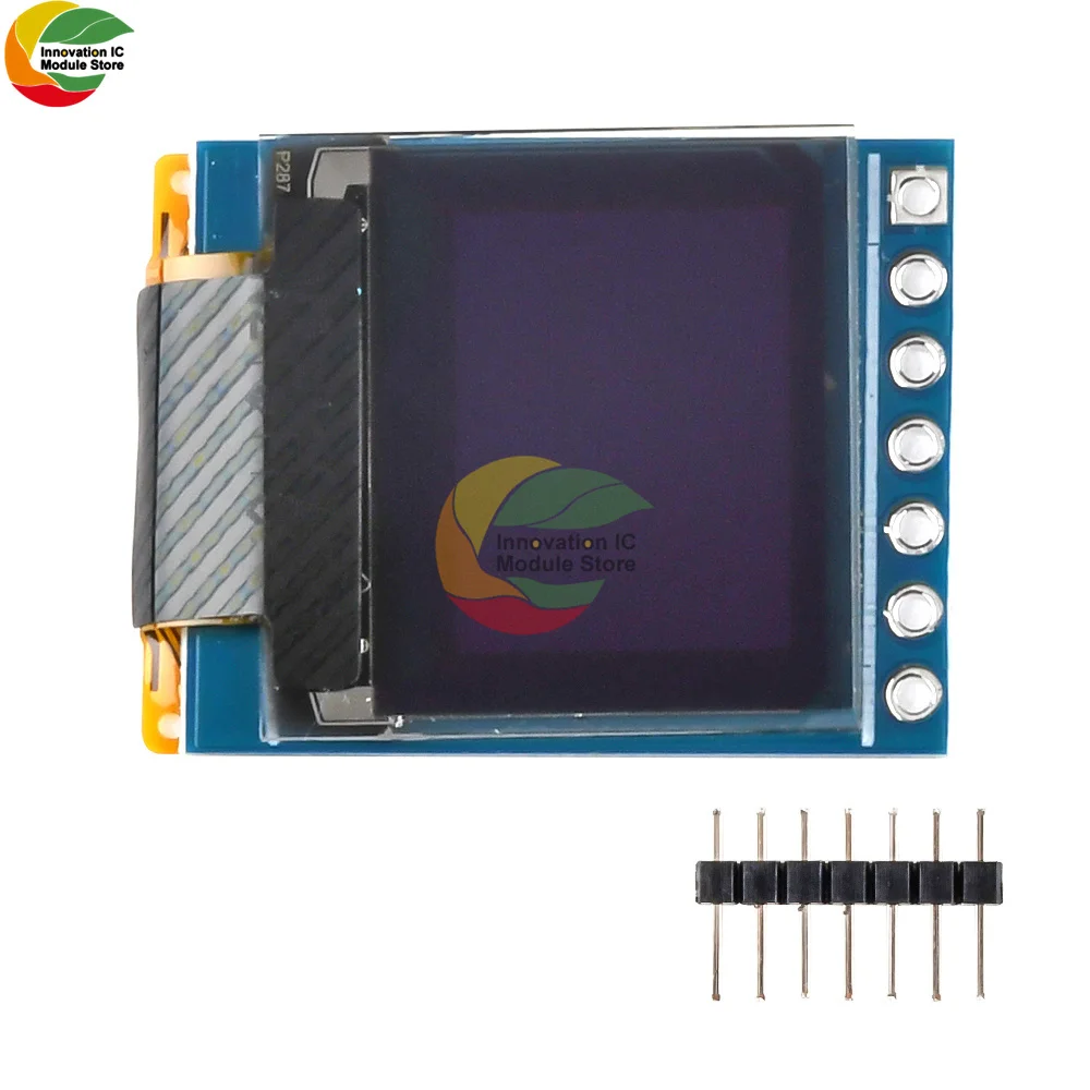 Módulo de pantalla LCD OLED de 0,66 pulgadas, 64x48, 4 pines, IIC / 7 pines, interfaz SPI I2C, para Arduino AVR STM32