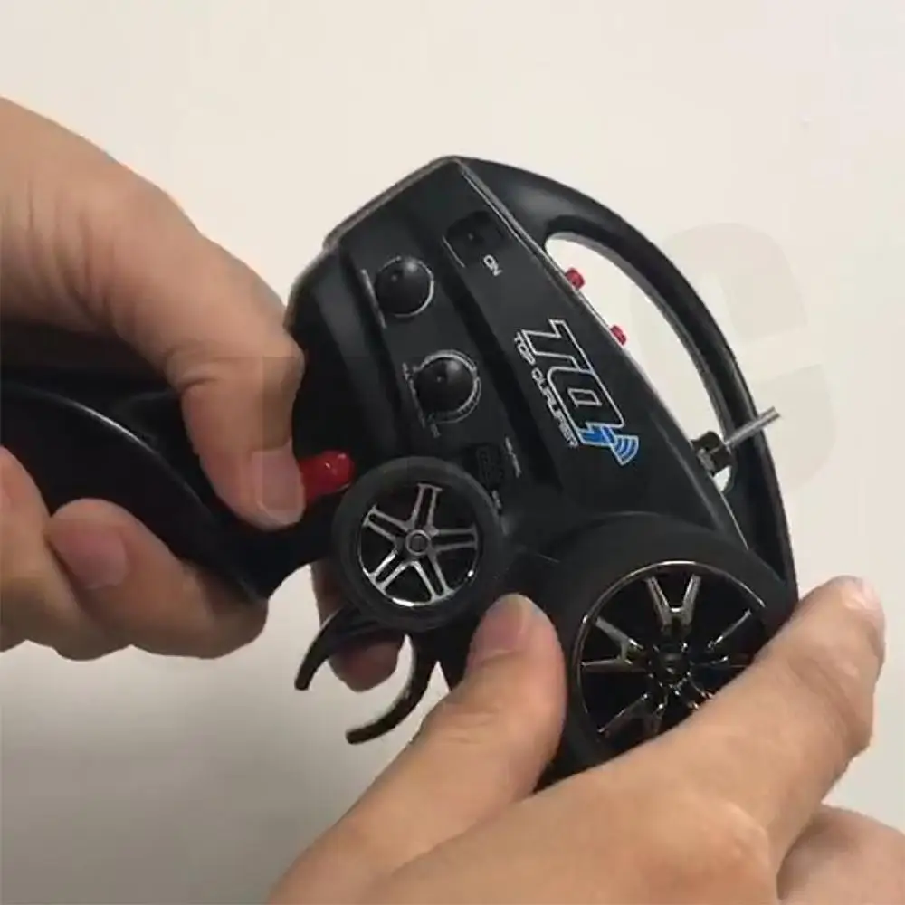 Hdrc Tqi Controller del volante a una mano per il veicolo cingolato Rc 1/10 Traxxas Summit X-maxx E-reov Trx6 Bronco Trx-4 tattiche