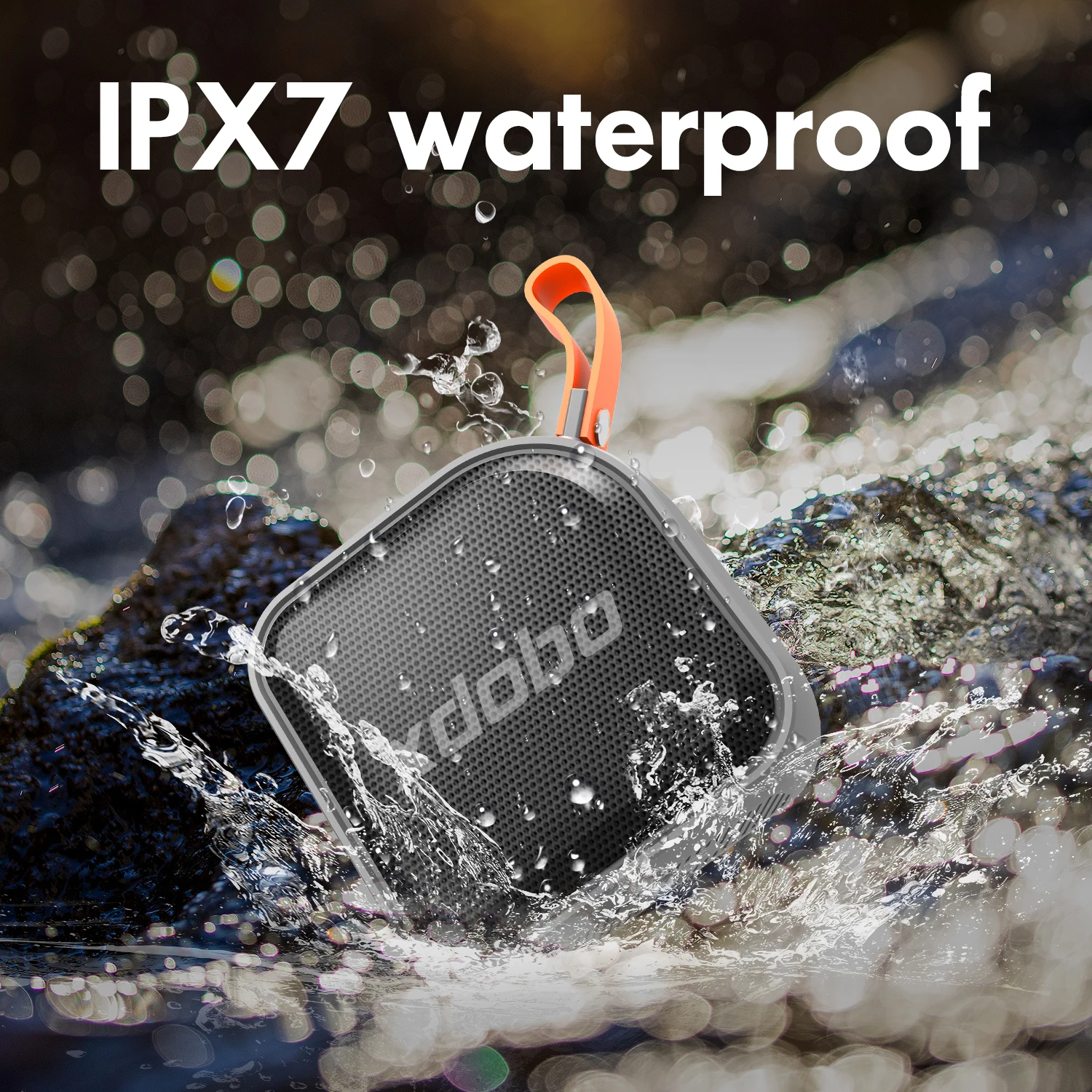 Xdobo Prince 1995 15W Mini Portable Wireless Bluetooth Speakers BT 5.0 Audio Outdoors IPX7 Waterproof Column Super Bass Player