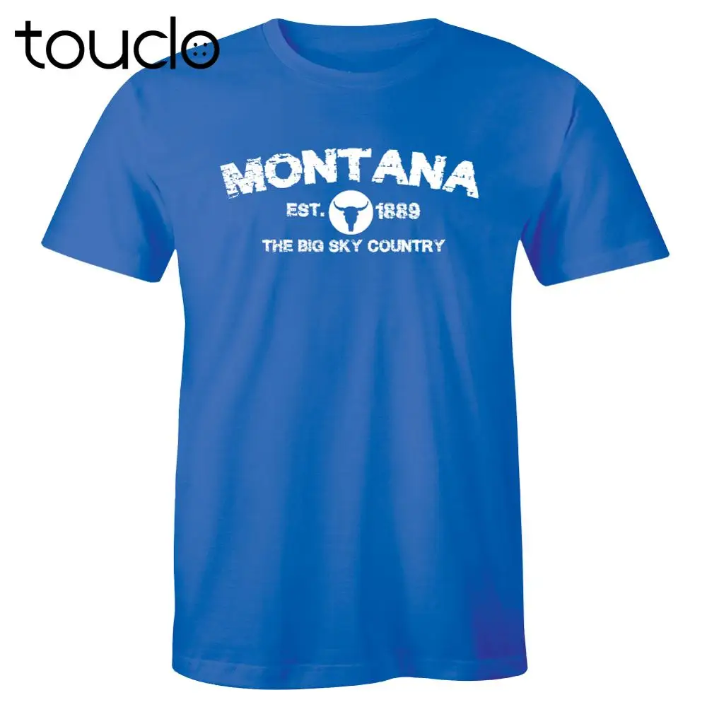 Montana Est. 1889 The Big Sky Country Tourist Shirt Men'S T-Shirt Tee