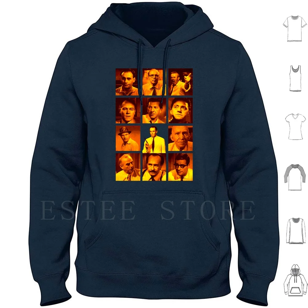 12 Angry Men Hoodies Long Sleeve 12 Angry Men Balsam Lee J Cobb Justice Knife Jury Fonda Henry Fonda Lumet Angry