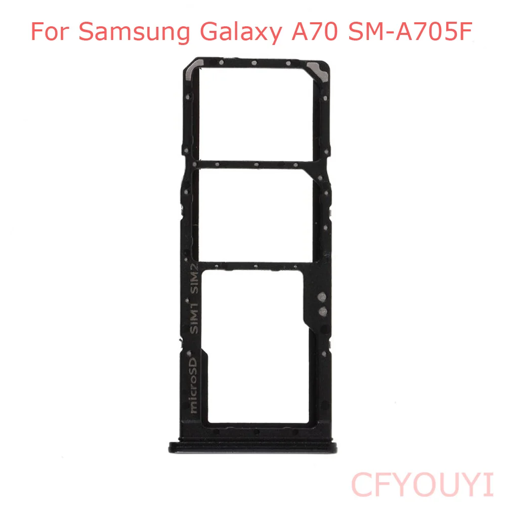 

New SIM + Micro SD Card Tray Holder Slot For Samsung Galaxy A70 A705