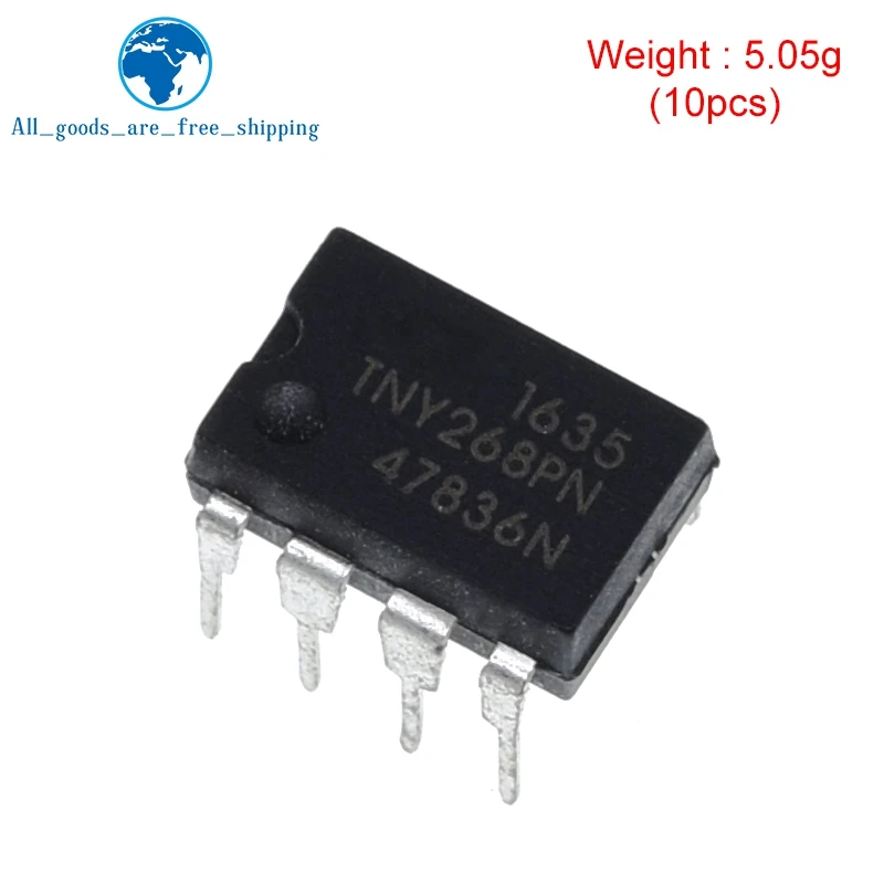 Circuit PWM TNY275PN – Power Integrations, Neuf, Pour Alimentation à Découpage