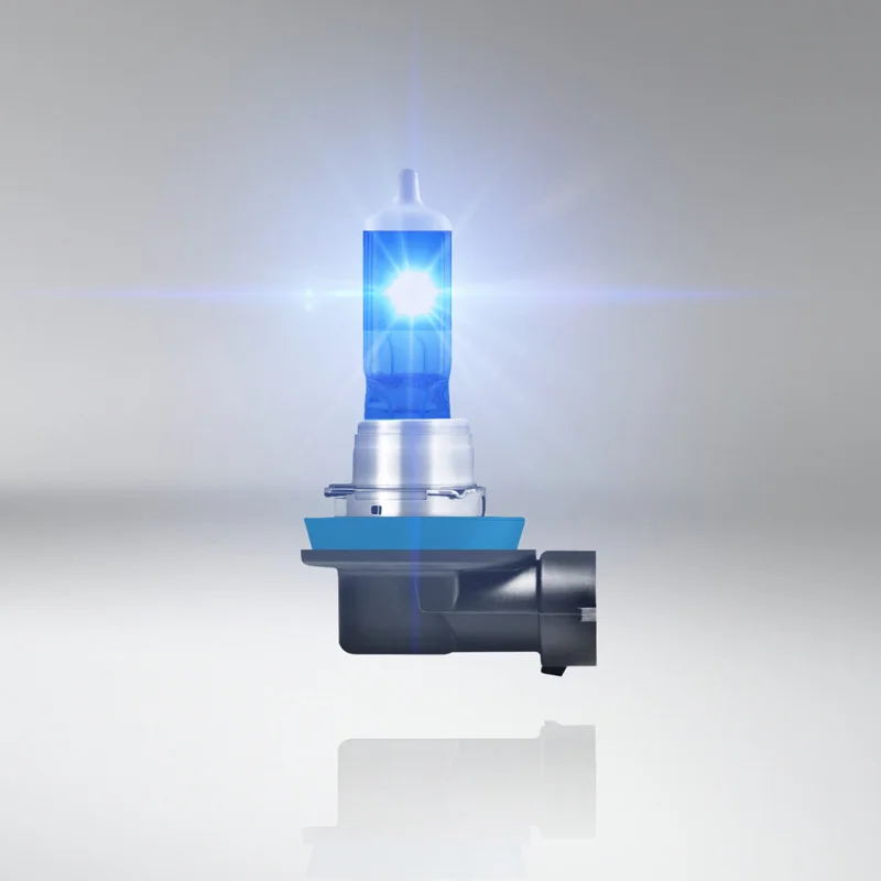 OSRAM H11 62211CBA Halogen Cool Blue Advance 12V 55W Car Original Headlight 5000K White Light +50% Brighter Genuine Lamps, Pair