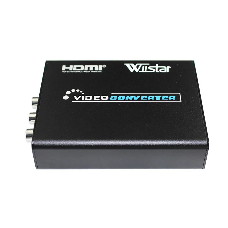 Wiistar HDMI na AV/S konwerter wideo HDMI na RCA/SVIDEO + S przełącznik wideo adapter 1080P HD darmowa wysyłka