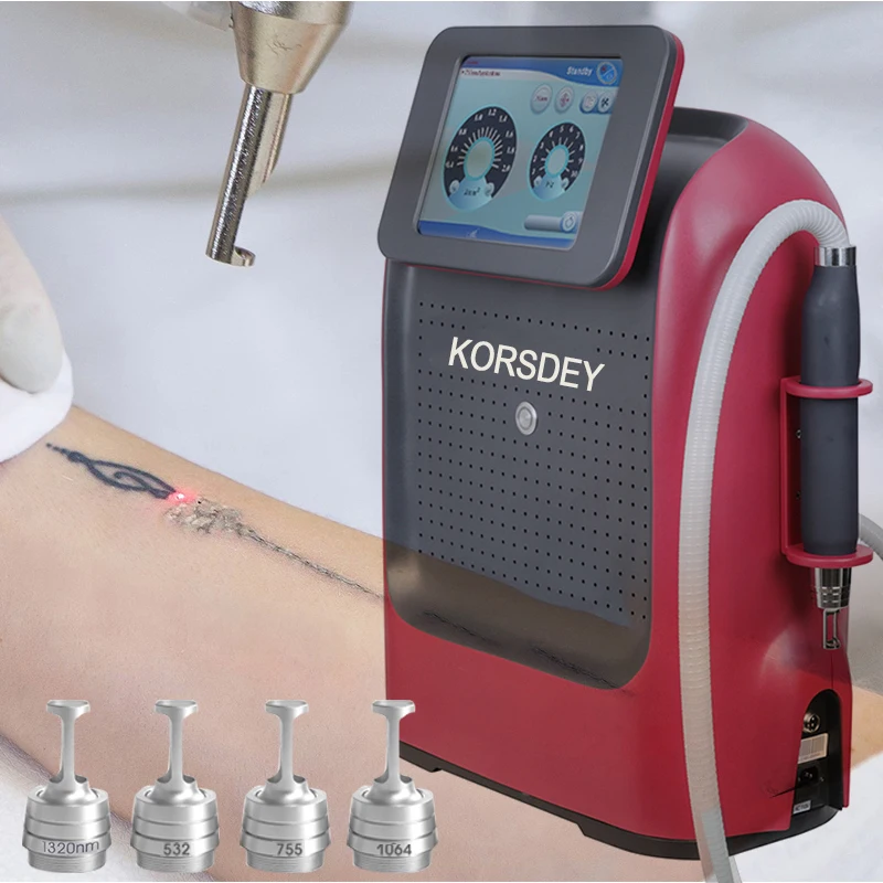 

ND Yag Picosecond Laser Tattoo Removal Skin Whitening Remove Freckles Remedy Hot Sale Beauty Machine