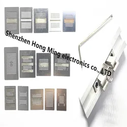 15pcs/lot Full Set BGA Reballing Stencil Dedicate Kit For DDR DDR2 DDR2-2 DDR2-3 DDR3-2 DDR3-3 DDR5 DDR6 DDR7