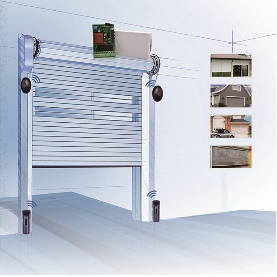 Adjustable Automated 180° Gate Safe Infrared Detector Sensor/ Swing /Sliding/Garage Gate / Door Safety Infrared Photocells