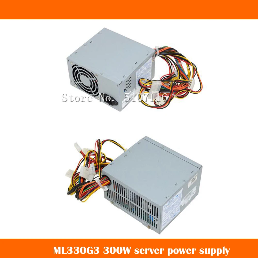 

Оригинальный блок питания для ML330 G3 PS-5032-2V3 319640-001 324714-001 300 Вт будет полностью протестирован перед отправкой