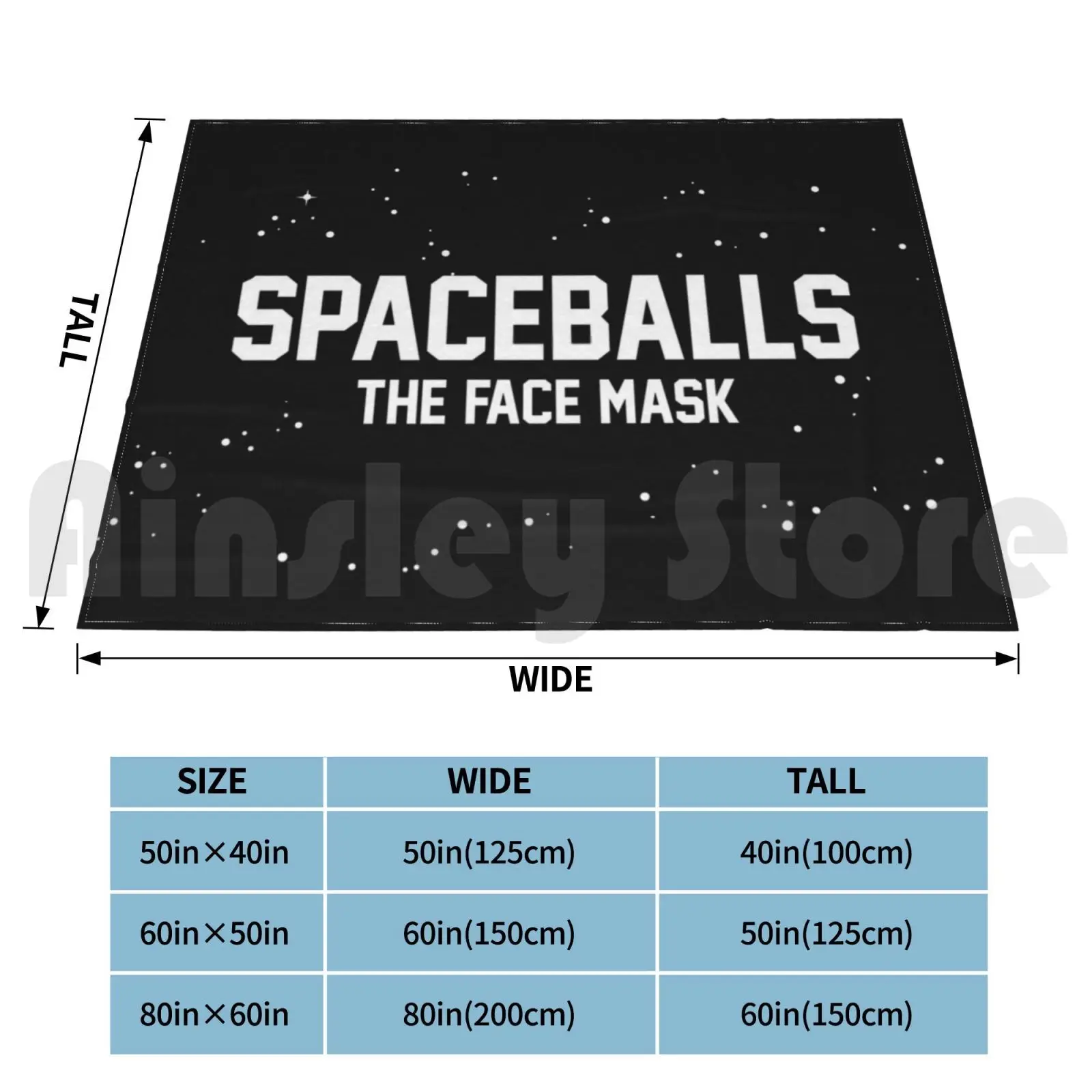 Spaceballs The Blanket Fashion Custom Spaceballs The Schwartz The Spacebars Helmet Dark Helmet