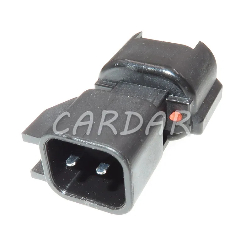 1 Set 2 Pin EV6 Male AC Assembly To Nippon Denso Adapter Connector Fuel Injector Conversion Plug Socket