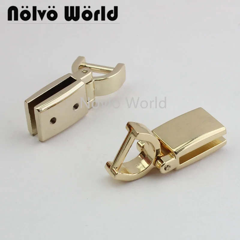 2 pieces test,  4 colors, hardware handbag purse tassel cap clasp square buckle screw connector bag hanger accessories