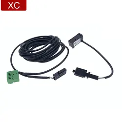 Car CD Radio Bluetooth Compatible Microphone MIC Module Harness Cable Adapter For Volkswagen VW Skoda RCD510 RNS510 RNS315