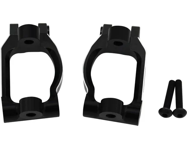 HR Aluminum Front Carriers Caster Blocks C-hubs for 1/6 Losi Super Rock Rey