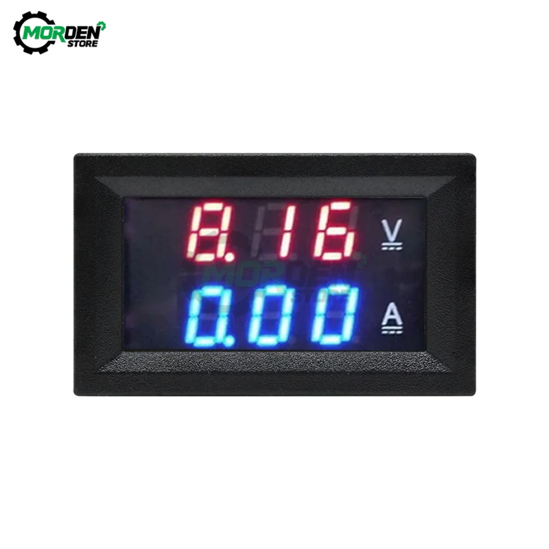 DC 100V/50A 30V/50A Digital Voltmeter Ammeter LED Display DC Amp Volt Meter Voltage Current Tester Volt Detector with Shunt