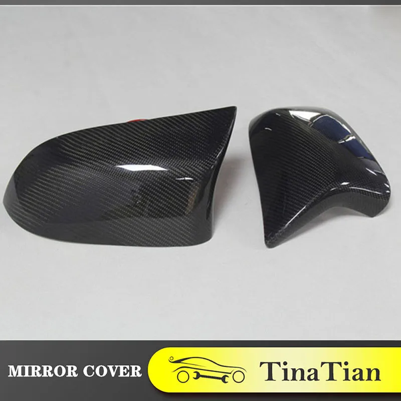 

For BMW X Series F15 X5 F16 X6 2014+ mirror cover Replacement style 1 piar view carbon fiber sdie mirror cover