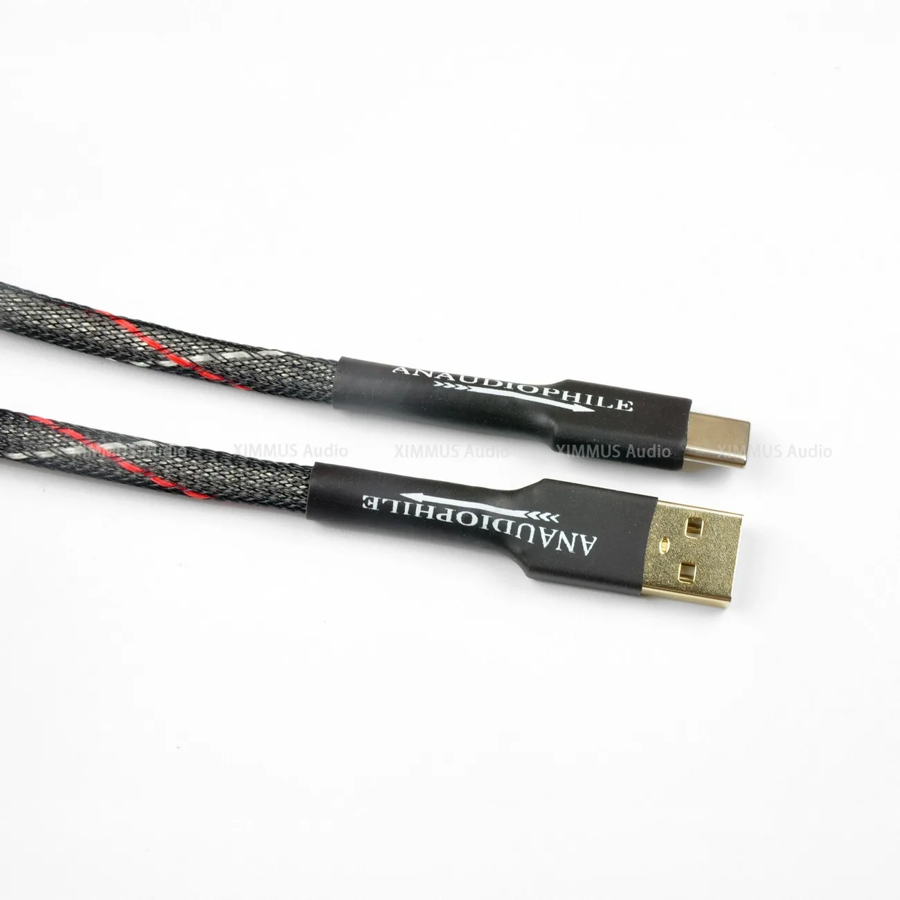 HiFi Sliver Plated USB Type A To C Audio Data Cable 5N DAC Amplifier PC Mobile NAS Very Conductors