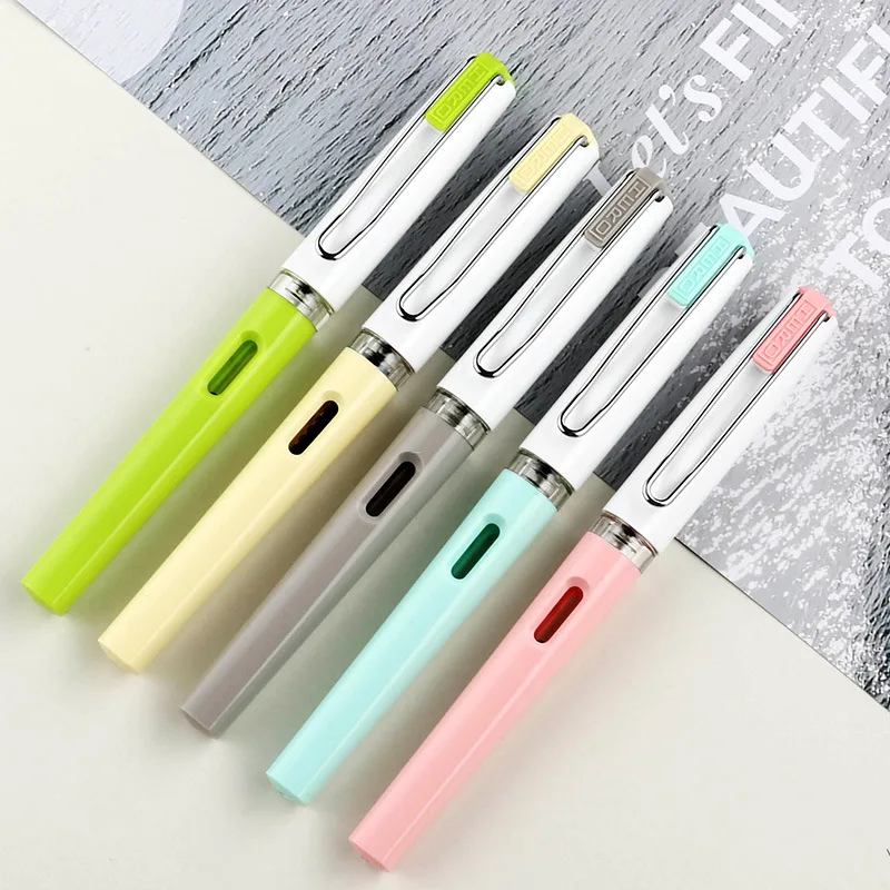 

Hero 367 Fountain Pen EF 0.38mm Iridium Fine Tip Macaron Colored Calligraphy Pen School Office Art Supplies Korean Stationery