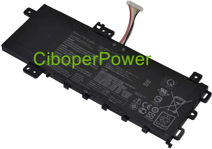 Batteria del computer portatile di qualità originale per 15 X512DA X512DK X512FA X512FB X512FJ X512FL B21N1818 B21BnEH