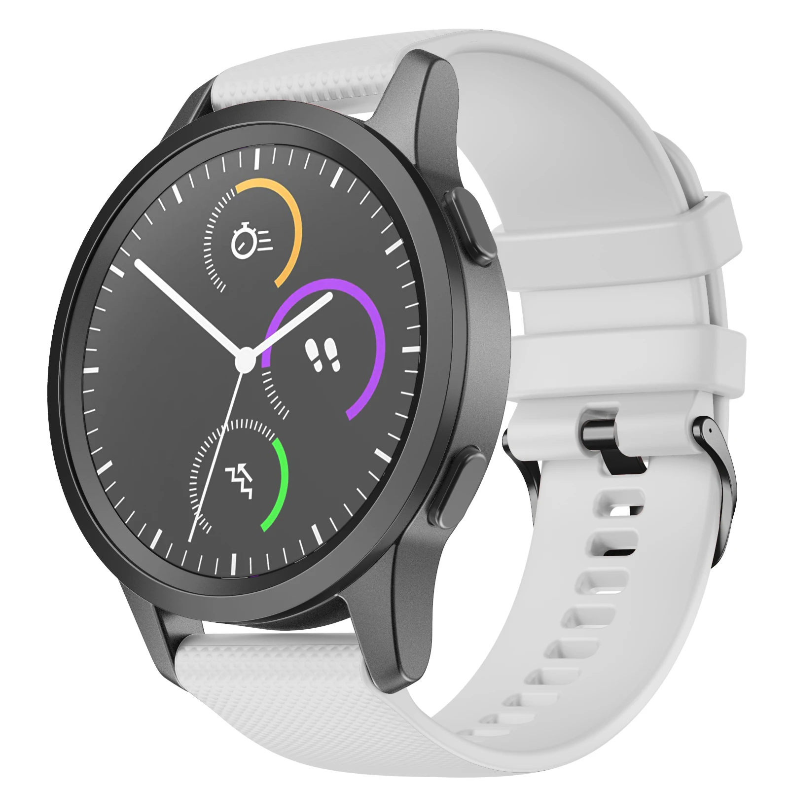 Correa para reloj inteligente Garmin Venu 2 Vivoactive 4 Venu SQ 20 22mm, banda deportiva de silicona suave, pulsera de repuesto