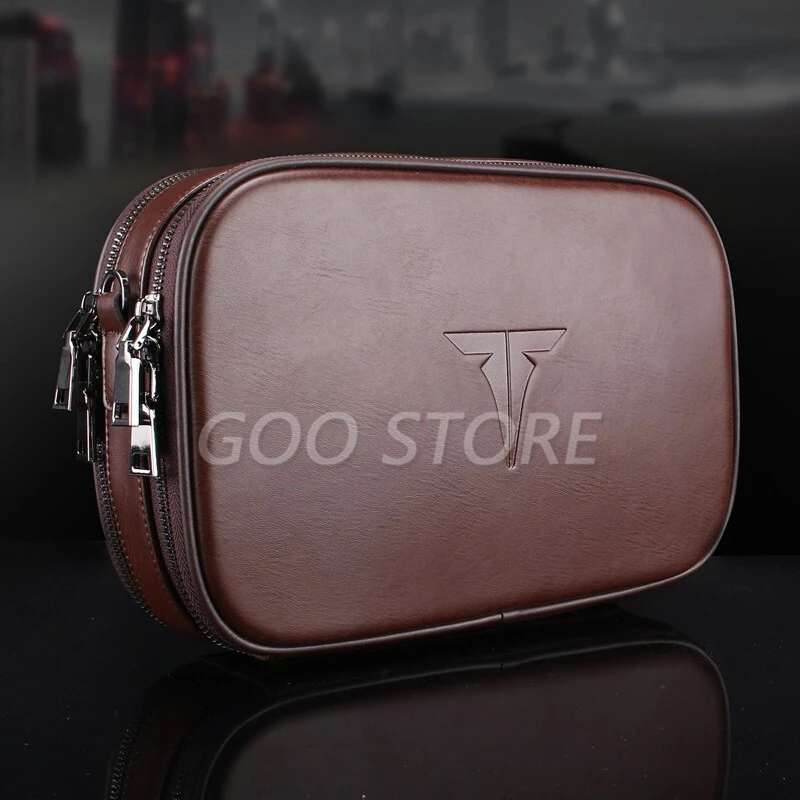 TIBHAR German  Italian craftsmanship leather bag table tennis racket cover gift special bag cover