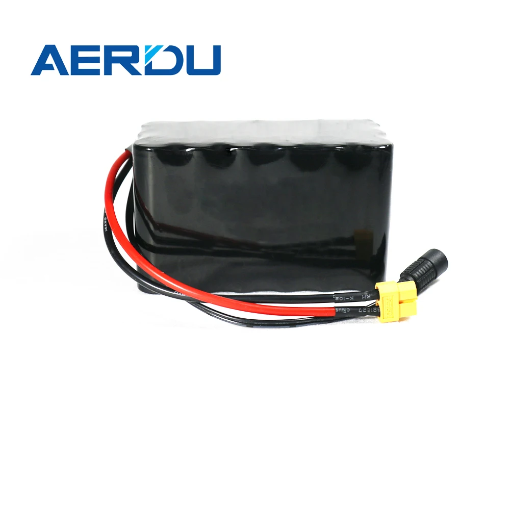 AERDU 3S6P 12V 21Ah 40A BMS orline akumulator 18650 li-ion 3500mah komórki XT60 DC5521 400Watt silnik o dużej mocy skuter światła