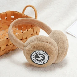 New Arrival Winter Fashion Solid Color Earmuffs Warm Earmuffs Ladies Cute Plush Ear Bags for Girls