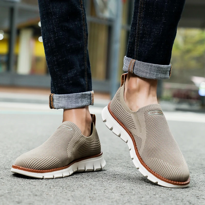 Men Sneakers Shoes Men Loafers High Quality Summer Fashion Breathable Mesh Men Casual Shoes Mens Trainer Zapatillas Hombre